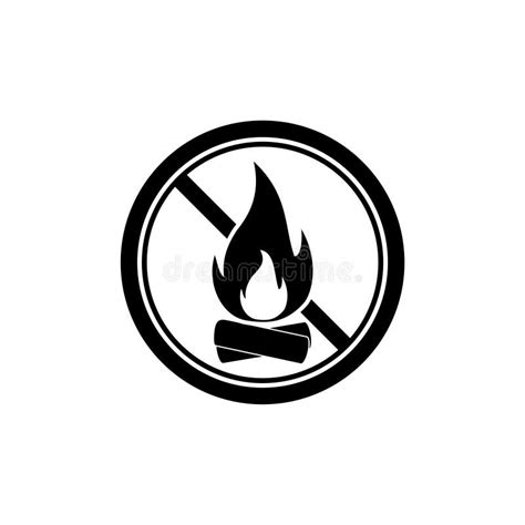 Campfire Restriction Stock Illustrations 589 Campfire Restriction