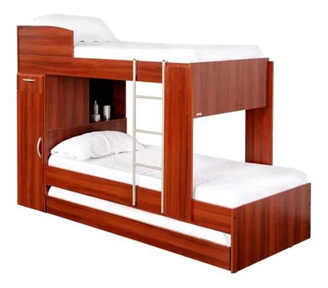 Cama Cucheta Triple Platinum 954 Con Placard MercadoLibre