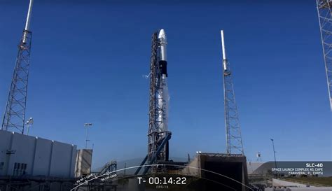 Spacex Falcon 9 Rocket Launches From Cape Canaveral Delivering