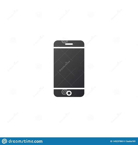 Teléfono Celular O Icono Del Contacto Ilustraci n Del Vector Aislada En