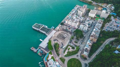 Perspectiva De Mui Wo Na Ilha De Lantau Em Hong Kong 5 De Maio De