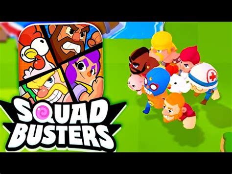 Squad Busters! ALL Supercell Characters In ONE Game! - YouTube