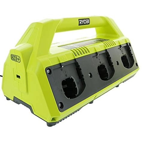 Ryobi P135 18v One 6 Port Lithium Ion Battery Supercharger 18v Batteries Not Includedcharger