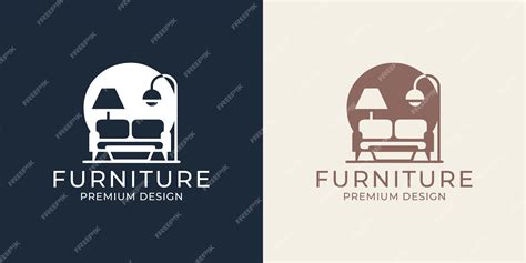 Premium Vector Minimalist Furniture Logo Design Vector