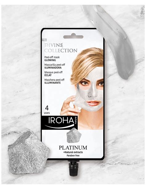 Iroha Mascarilla Peel Off Platino Iluminadora Lo Ltimo En