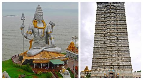 Murudeshwara Temple Lord Shiva Giant Statue Gopro Uttara Kannada