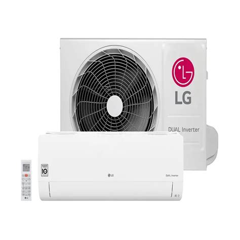 Ar-condicionado Lg Inverter 18.000 Btus Quente E Frio - Ar-Condicionado Split Lg 18.000 Btus Q/F Dual Inverter Voice Control 220v
