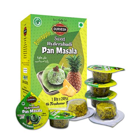 Pan Masala Pineapple 24pcs Durvesh Herbal Store