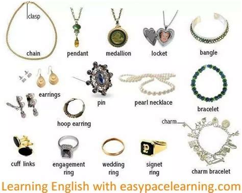Jewelry Tradução - Learn English Vocabulary: Jewelry | How to choose a vintage locket ...