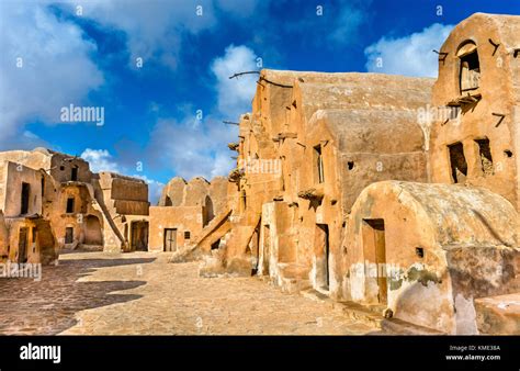 Ksar Ouled Soltane near Tataouine, Tunisia Stock Photo - Alamy