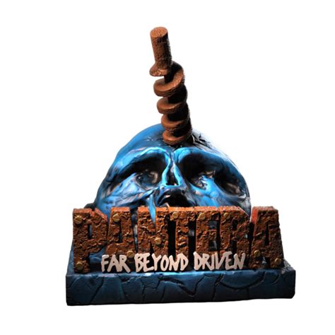 Pantera Far Beyond Driven Album Art 3D Vinyl 9 Statue By KnuckleBonz