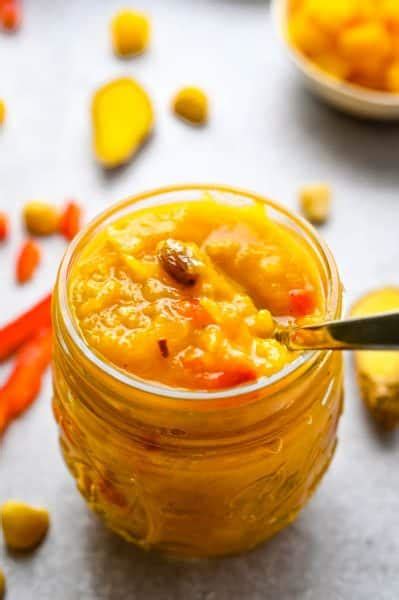 Mango Ginger Chutney Garlic Zest