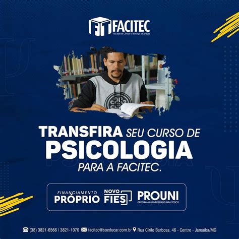 Facitec Faculdade De Ci Ncias E Tecnologia De Jana Ba Transfira Seu