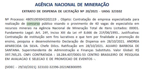 Edital ANM SAIU Concurso Oferta 40 Vagas R 9 9mil VEJA