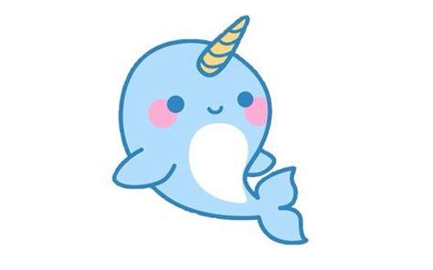 Kawaii Narwhal Wallpapers Wallpaper Cave