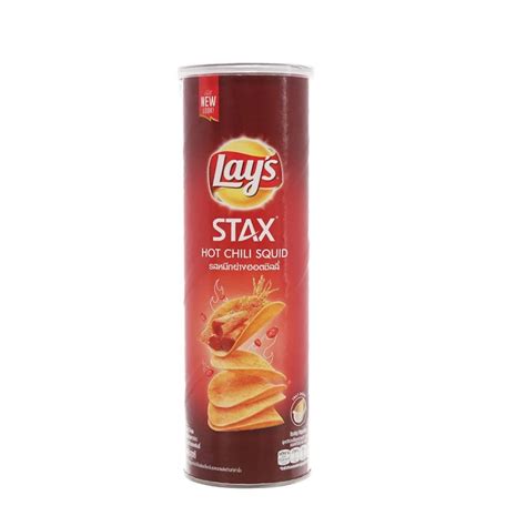 Lay S Stax Hot Chili Squid 105gr H A G INTER CO LTD