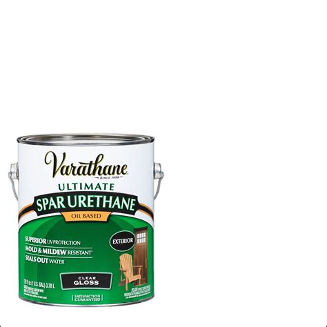 Gloss Clear Varathane Exterior Wood Ultimate Spar Urethane Oil Based