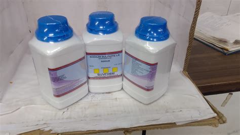 Suvchem Manufacturer And Exporter Of SODIUM SULPHATE LR ANHYDROUS