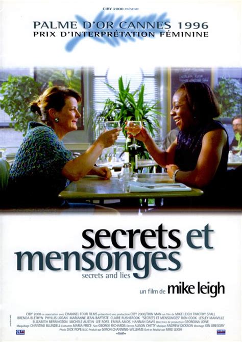 Secrets Et Mensonges Mike Leigh Critique