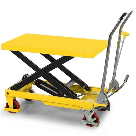 Tf A Kg Capacity Scissor Lift Table This Lift Table Has An