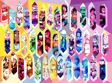 Steven Universe Gems by Mariolord07 on DeviantArt