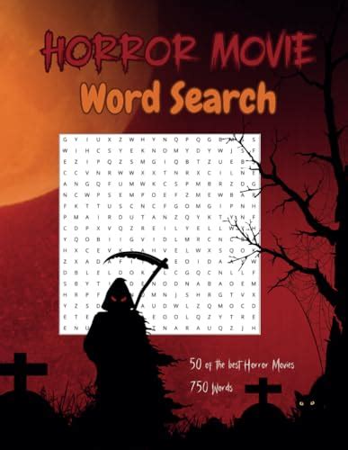 Horror Word Search: Awesome Puzzles for Adults from some of the ...