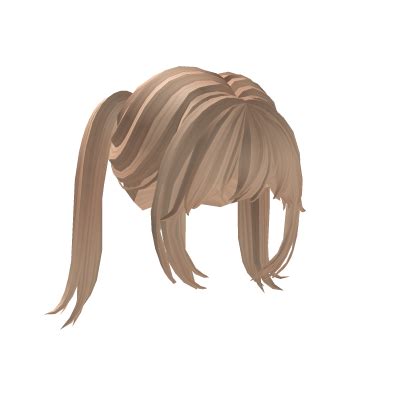 Short Blonde Pigtails Hair Roblox
