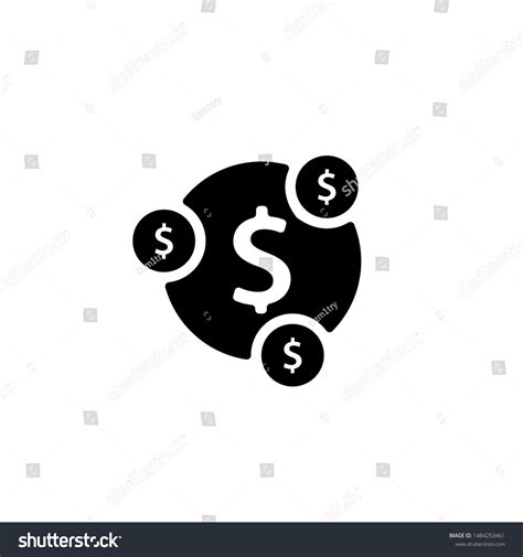 Structure Costs Silhouette Icon Clipart Image Stock Vector Royalty