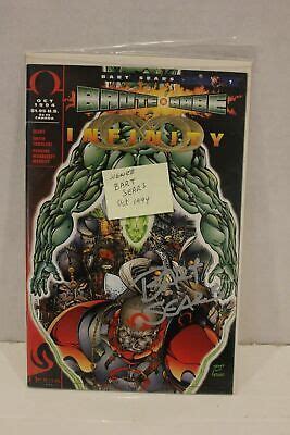 1994 Brute Babe Infinity Signed By Bart Sears Comic Book EBay