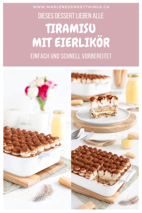 Eierlik R Tiramisu Marlenes Sweet Things