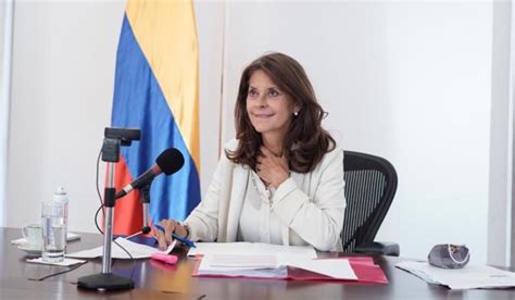 Vicepresidenta Marta Lucía Ramírez Asumirá Como Canciller De Colombia