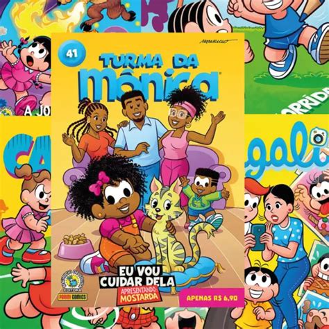 Set Of Turma Da M Nica Brazilian Comics For Every Age In Portuguese