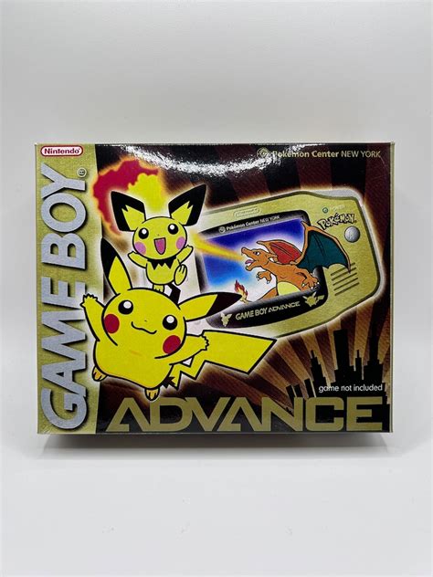 Game Boy Advance Box Pokemon Center New York, Reprobox Game Boy Advance ...