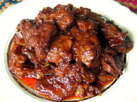 RESEPI NENNIE KHUZAIFAH Daging Goreng Sambal Kicap