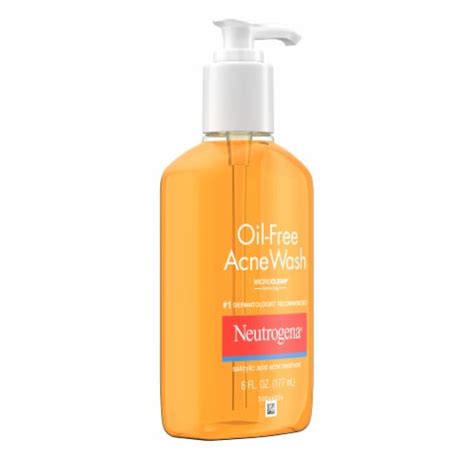 Neutrogena Oil Free Salicylic Acid Acne Fighting Face Wash Fl Oz