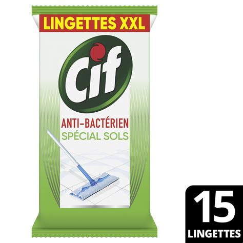 Lingette Anti Bactériennes Nettoie Et Désinfecte Carrelages Et Sols