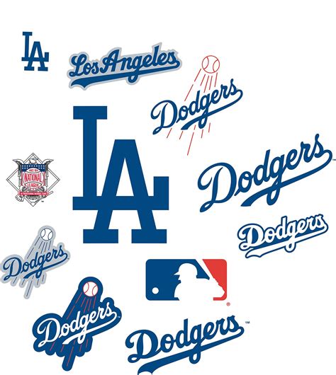 dodgers vector  vectorifiedcom collection  dodgers vector