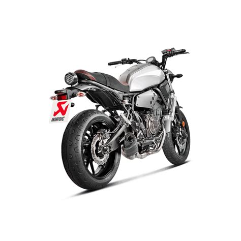 LIGNE AKRAPOVIC CARBONE YAMAHA MT07 TRACER 7 XSR 700