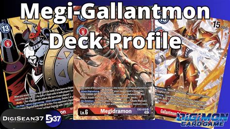 Megidramon Gallantmon Deck Profile Digimon Card Game Rb Resurgence