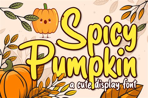 Spicy Pumpkin Font | dafont.com