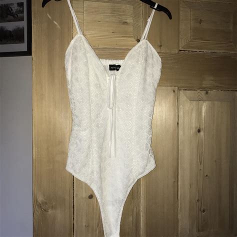 Lace Bodysuit No Tags But Never Worn Depop