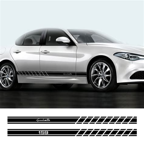 Pcs Car Stickers For Alfa Romeo Giulietta Stelvio C Mito