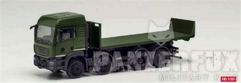 Fertigmodell Man Tgs Lx X Wechsellader Lkw Bundeswehr Herpa