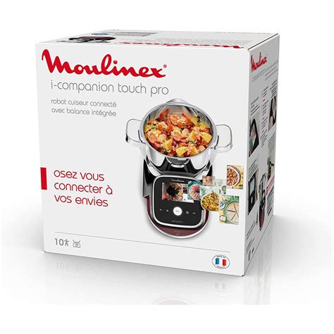 Robot Cuiseur I Companion Touch Pro 4 5L 1550W Inox MOULINEX