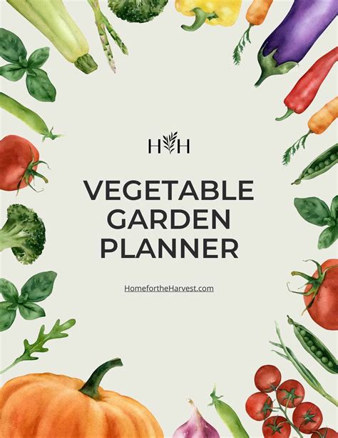 Free printable vegetable garden planner 🥦 🥕 Kickstart your gardening ...