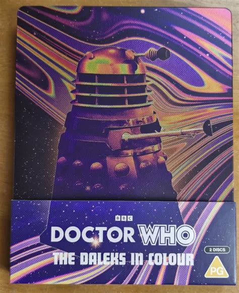 Doctor Who The Daleks In Colour Blu Ray Steelbook Eur Picclick It