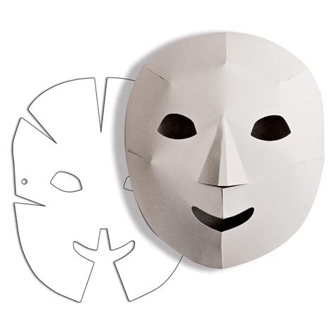 Creativity street dimensional paper masks – Artofit