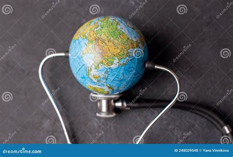 Green Earth Day Save The Wold And Global Healthcare Concept