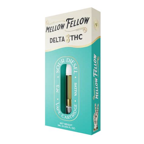 Mellow Fellow Delta 8 Thc Vape Cartridge Master Dispensary