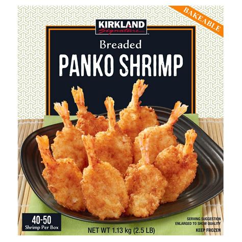 Kirkland Signature Breaded Panko Shrimp Kg Costco Uk